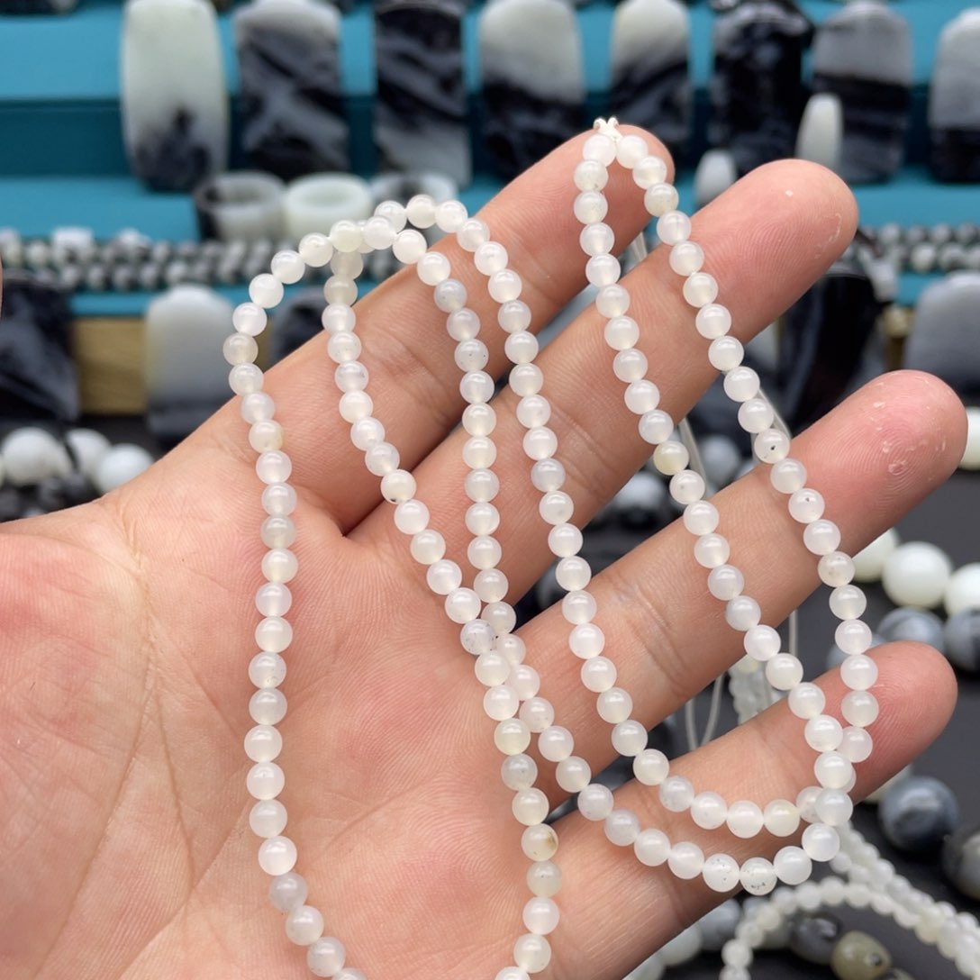 和田玉手串未镶嵌