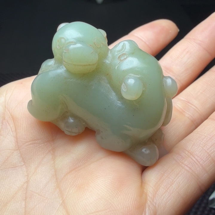 启***成古玉老玉收藏珍品把件