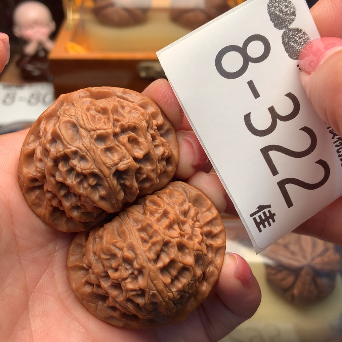 文玩核桃把件43宫灯