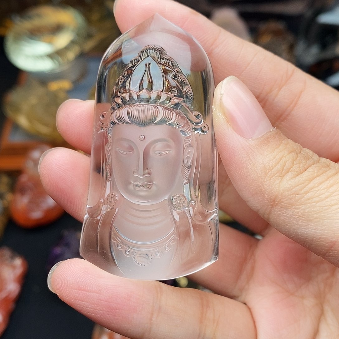 水晶吊坠未镶嵌吊坠