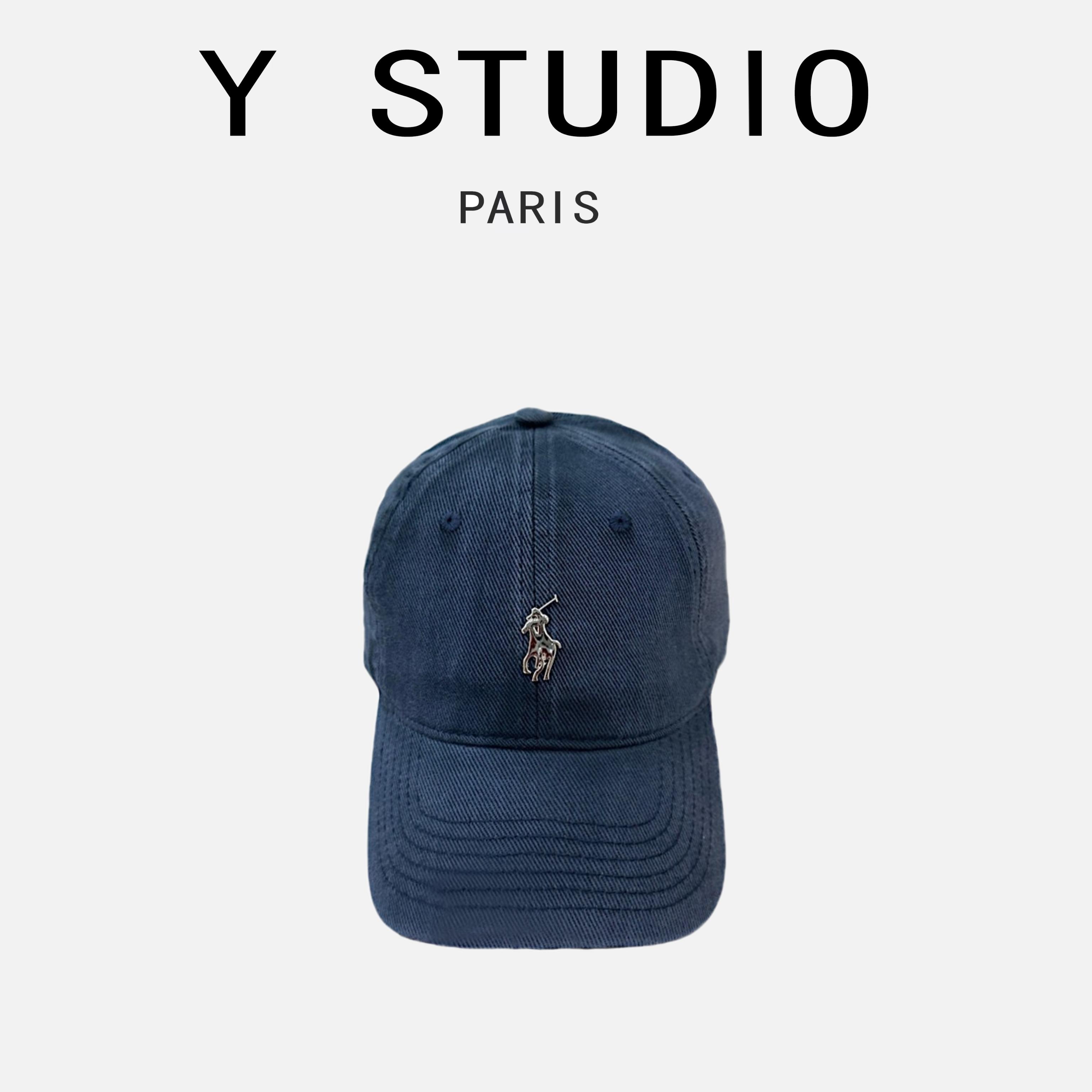 Y.STUDIO春季马卡龙色棒球帽定制徽章 进口帽型加大帽檐