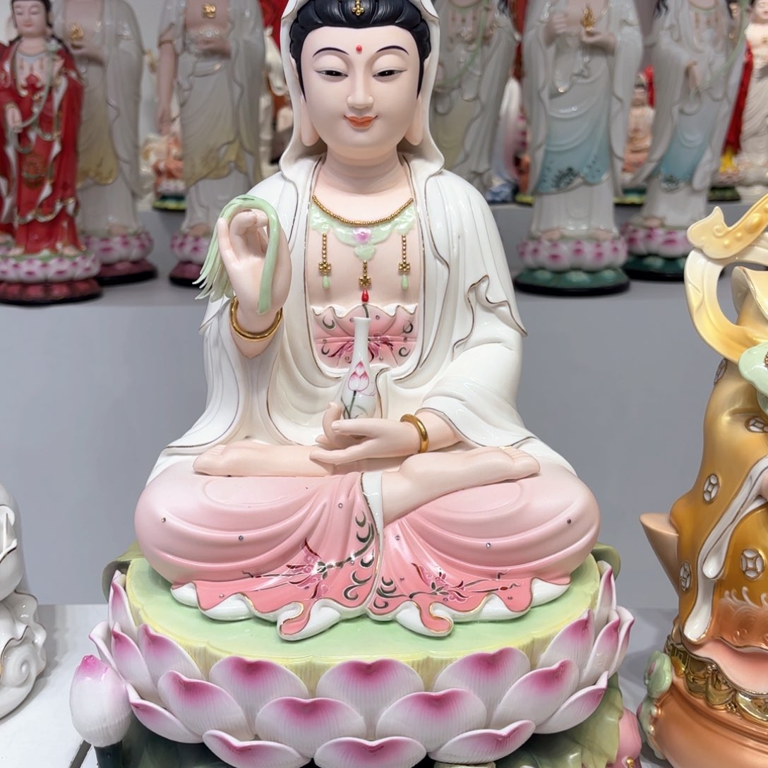 【闪购商品】摆件瓷摆件观音18吋