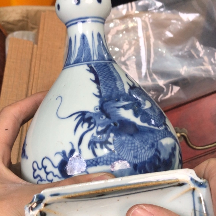 陶瓷孤品单件车里拍