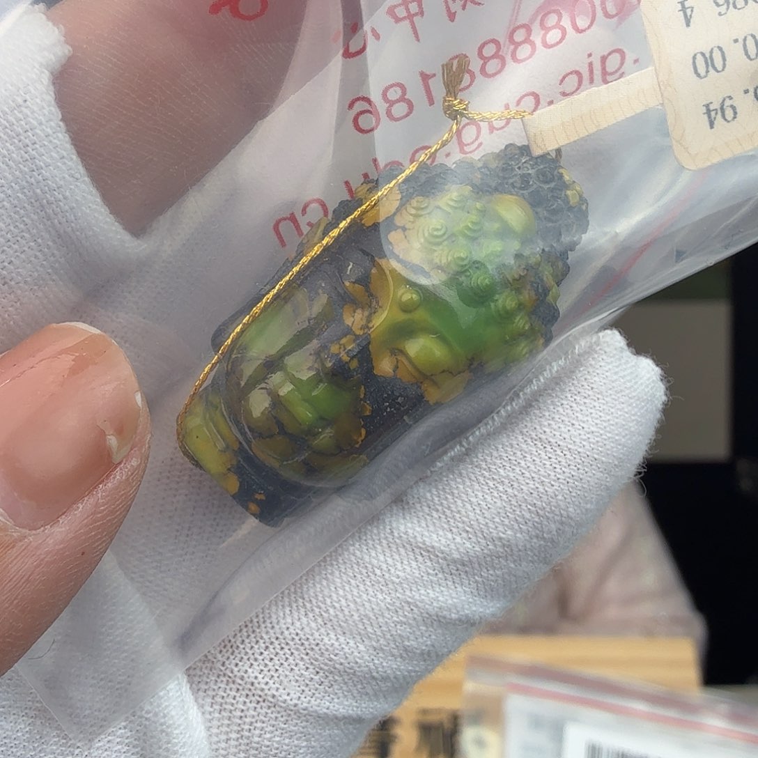 范****绿松石未镶嵌珠宝奇石