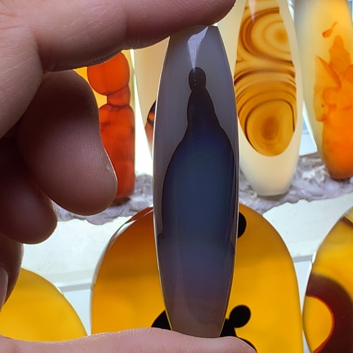 玛瑙/玉髓颈饰未镶嵌19