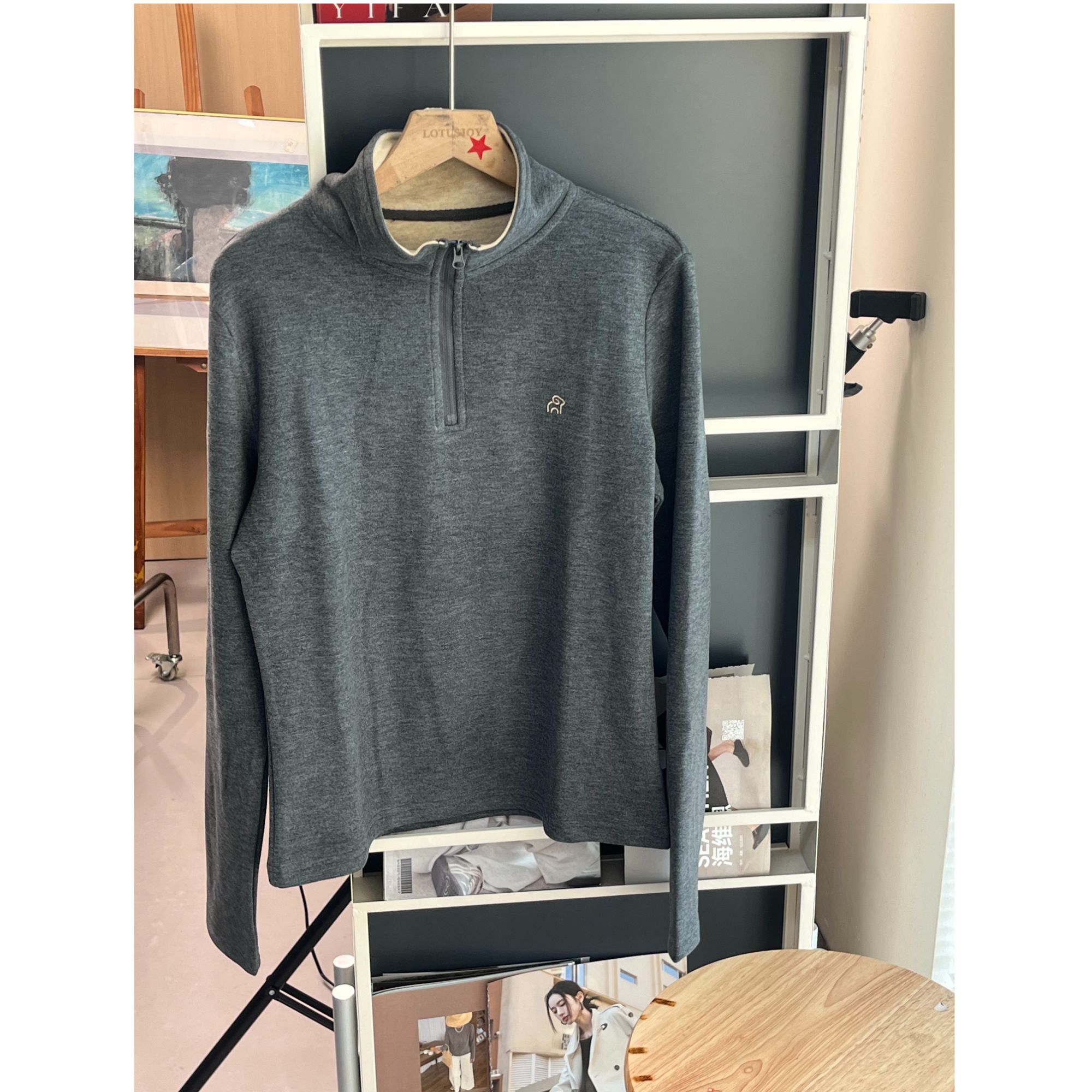 NDS 82413 修身长袖T刺绣打底