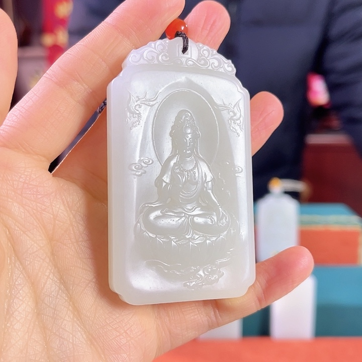 和田玉吊坠未镶嵌