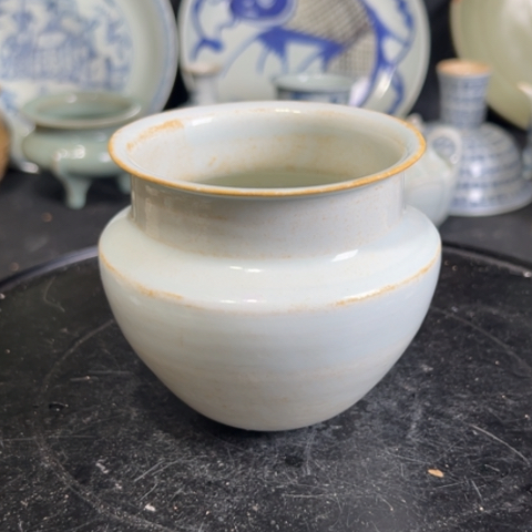 单纯釉的一个小盏