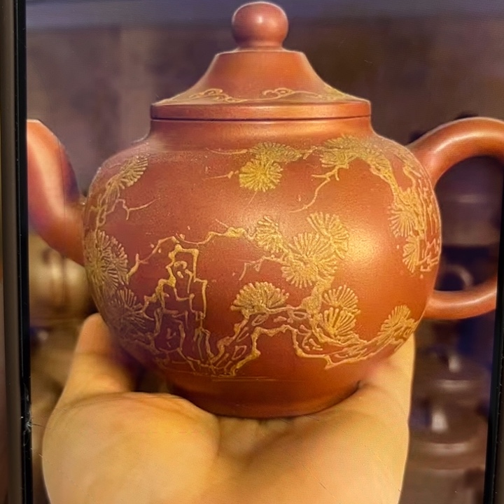 福***多茶壶段泥紫砂壶是