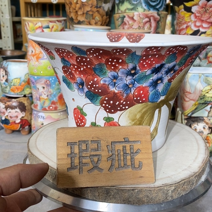 红陶景德镇艺术手绘作品