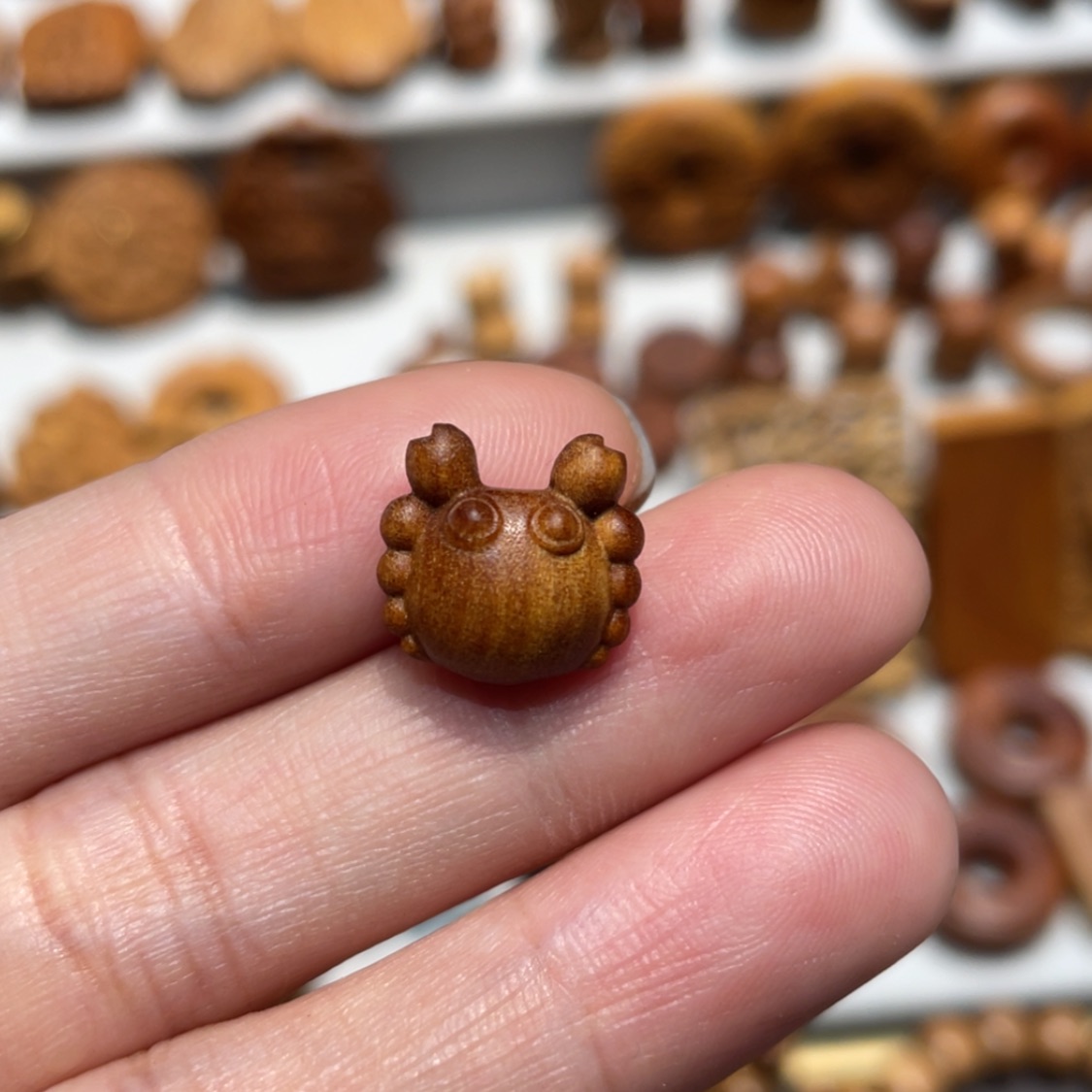 【闪购商品】檀香木吊坠小吊坠奶香