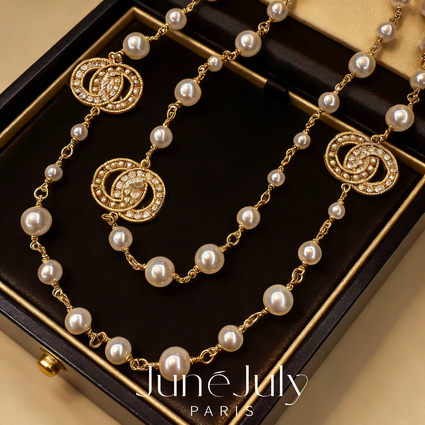 JuneJuly 法式秋冬气质项链1229毛衣链