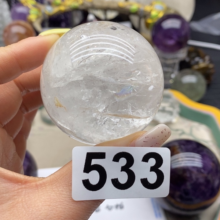 珠宝半成品水晶未镶嵌