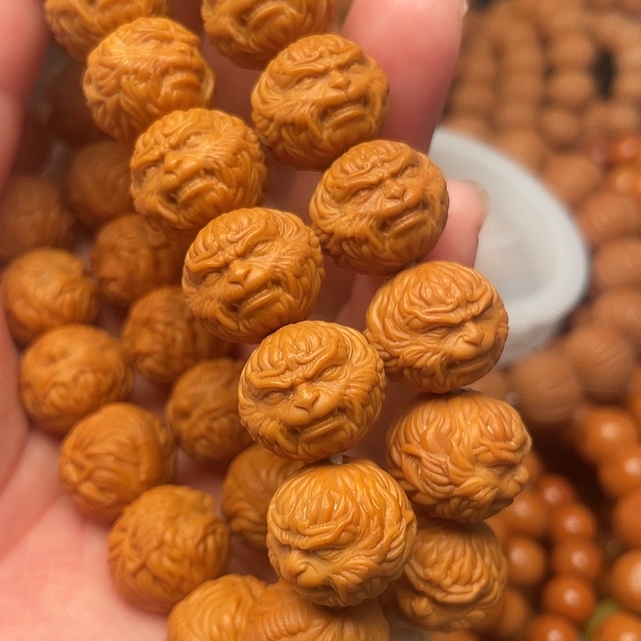 猴头核桃手串风*画黑神