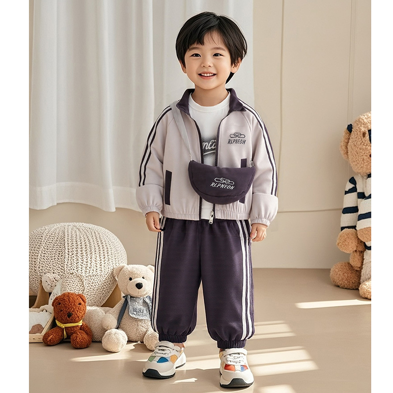 （编码101-201-301-401）2025新款男童秋季套装儿童春秋装衣服韩版