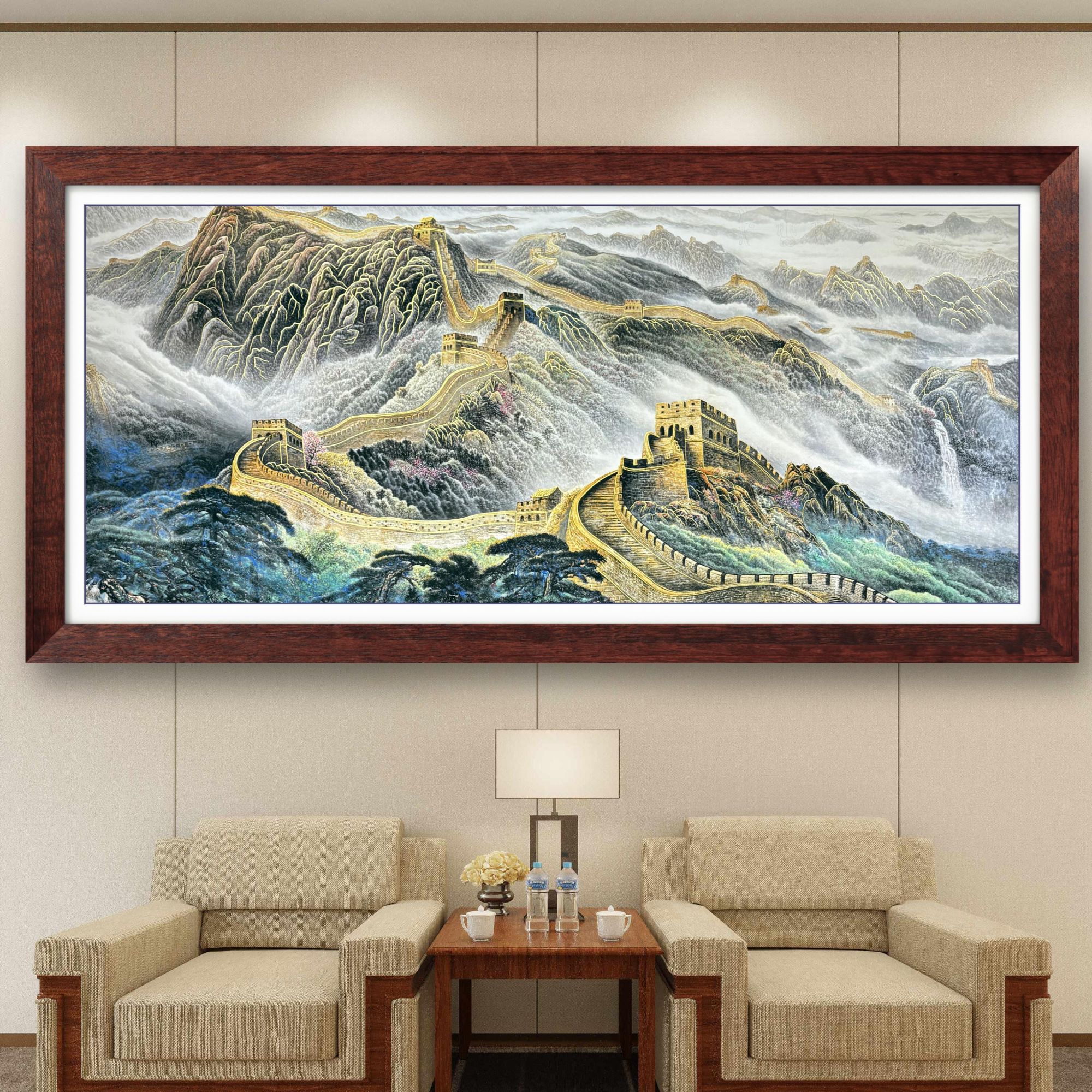 陈砚之先生原创作品《江山如此多娇》