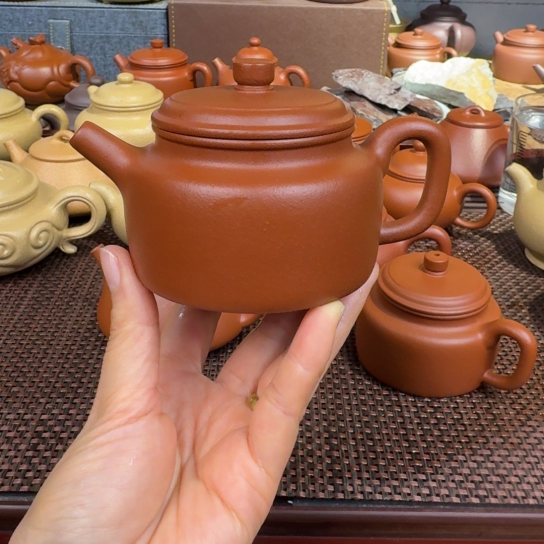 朱泥茶壶180毫升左右