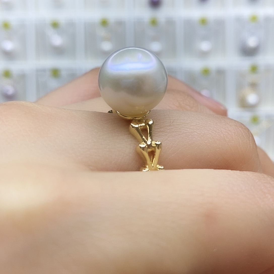 淡水珍珠颈饰合金