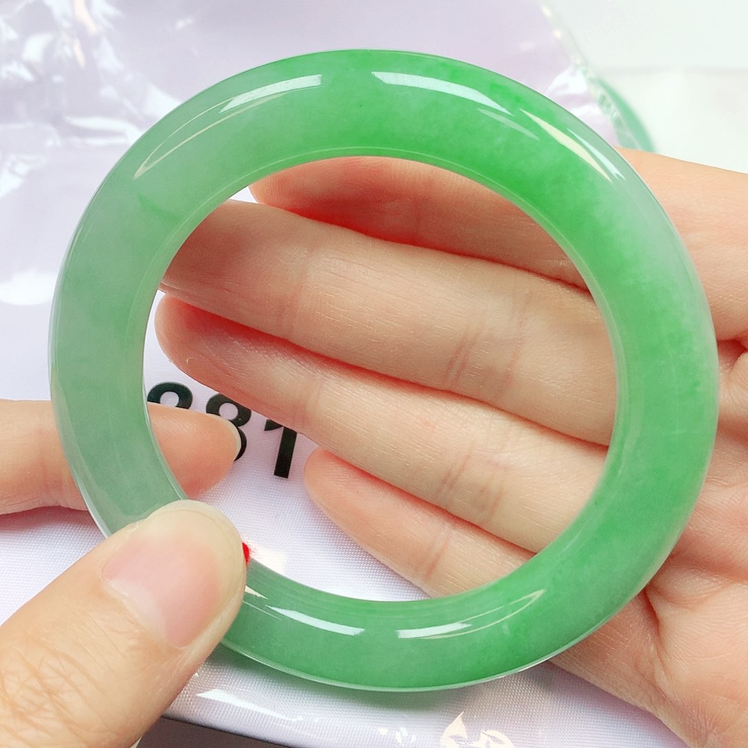 未镶嵌手镯翡翠抖音881