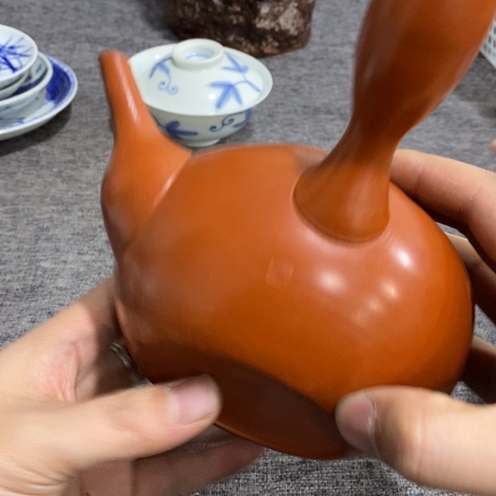 紫砂茶杯非常漂亮好看的花瓶