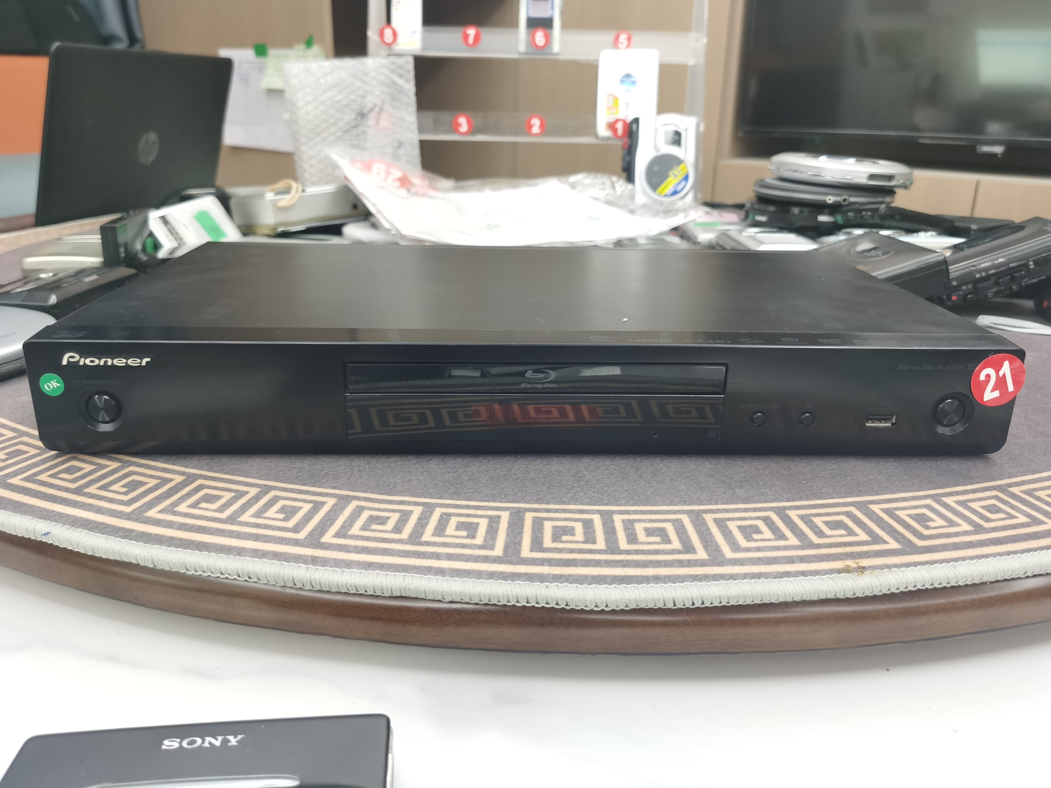 9新  先锋  BDP-160蓝光播放器 不支持无理由退换货