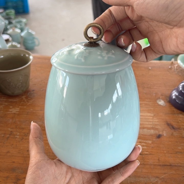 小米茶器龙泉青瓷