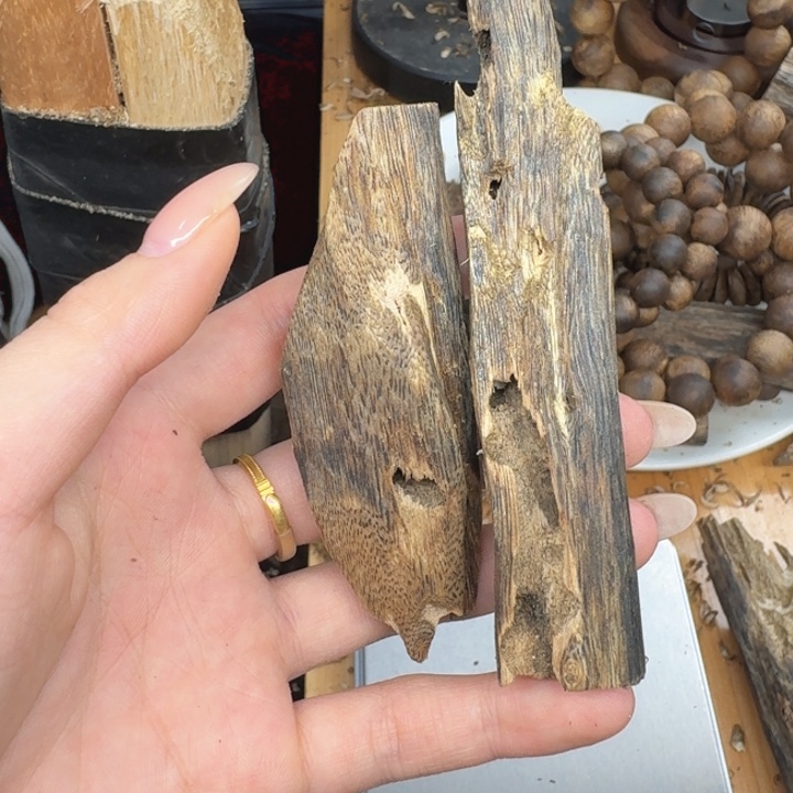 沉香沉香碎屑沉香奇楠块料22.3克