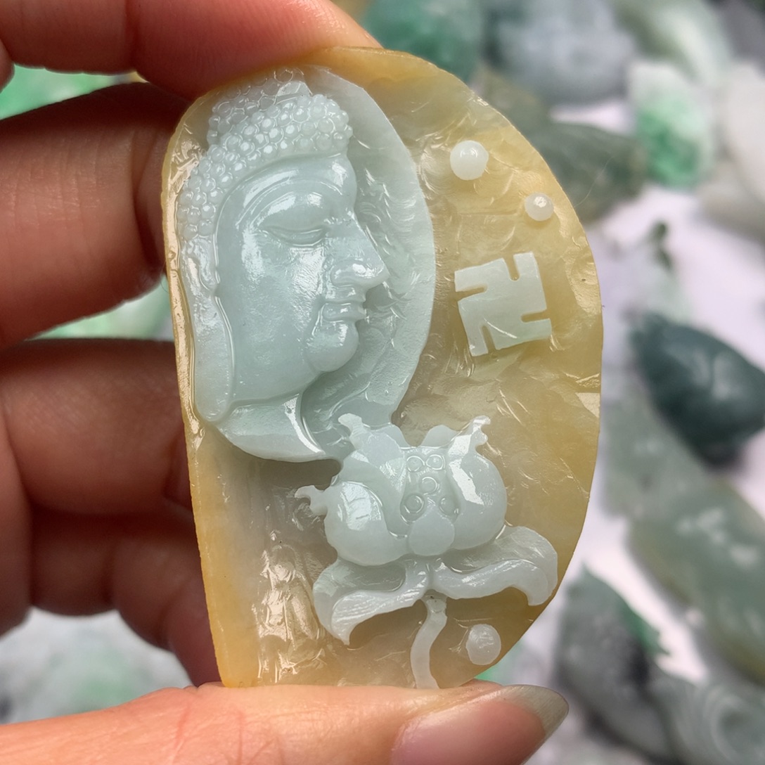 定制翡翠未镶嵌翡翠