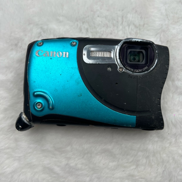 8新 Canon/佳能 D20蓝色特价三防机1210w像素冷白皮出片