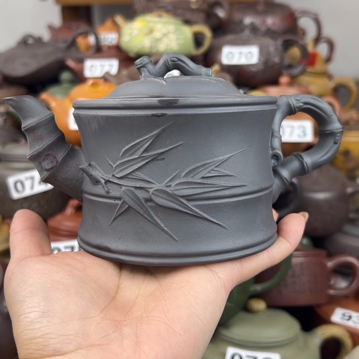 紫砂茶壶壶身枝掉