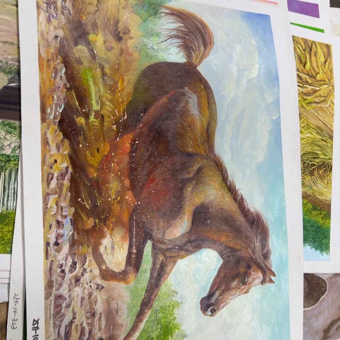 油画你是谁了啊我