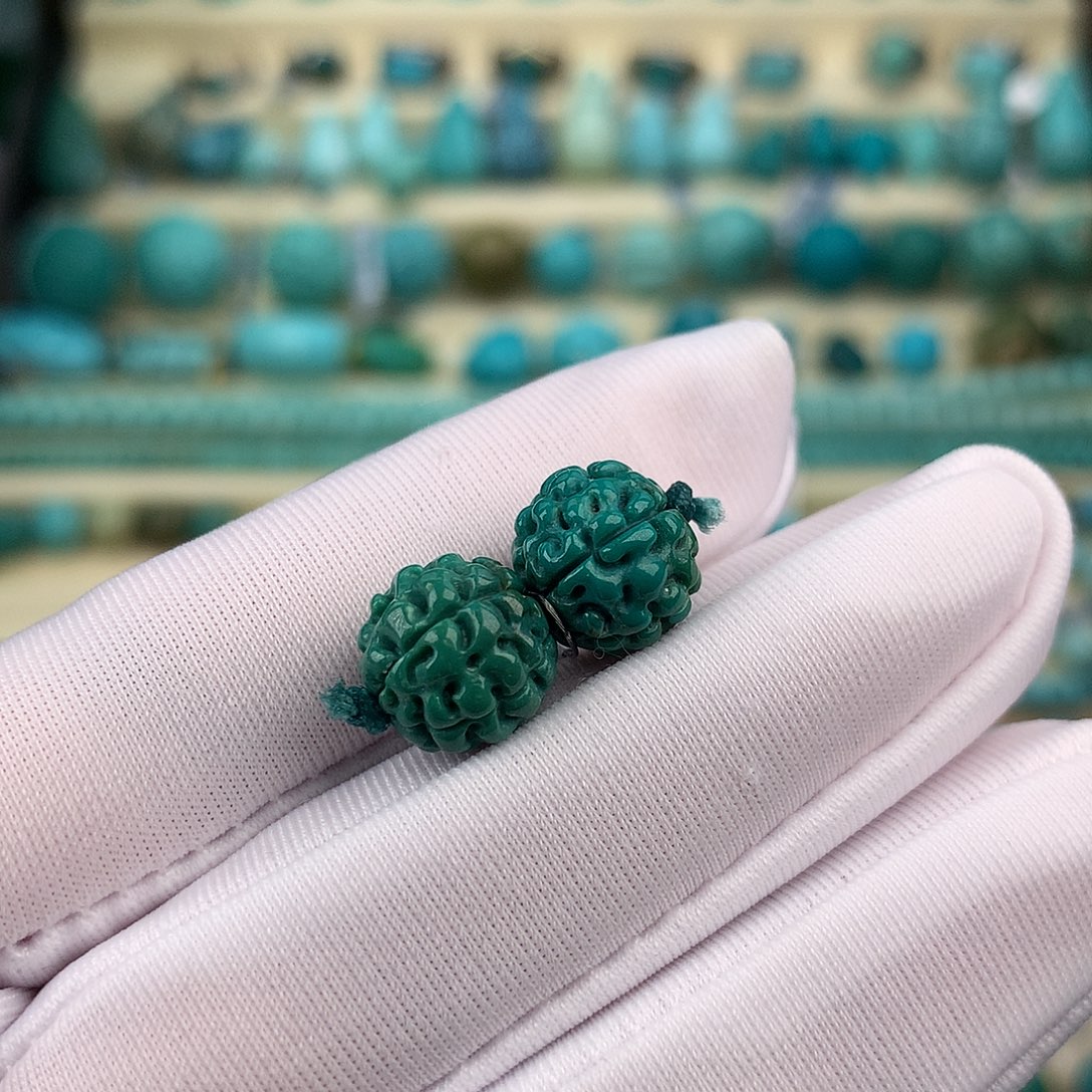 绿松石未镶嵌珠宝奇石10.5