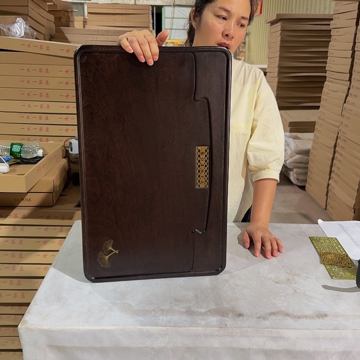 花梨木茶盘55*35尺寸