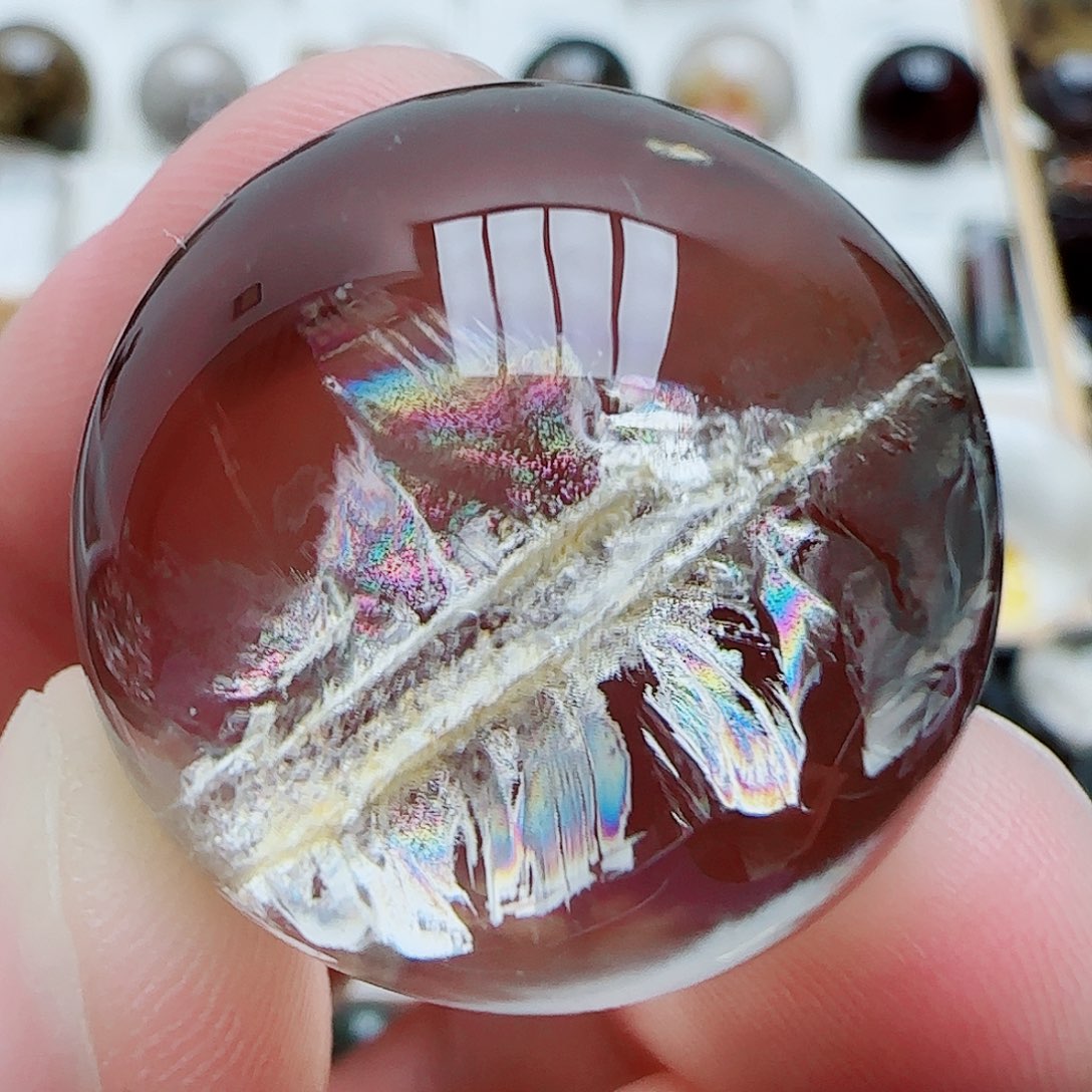 菲***文未镶嵌珠宝半成品水晶