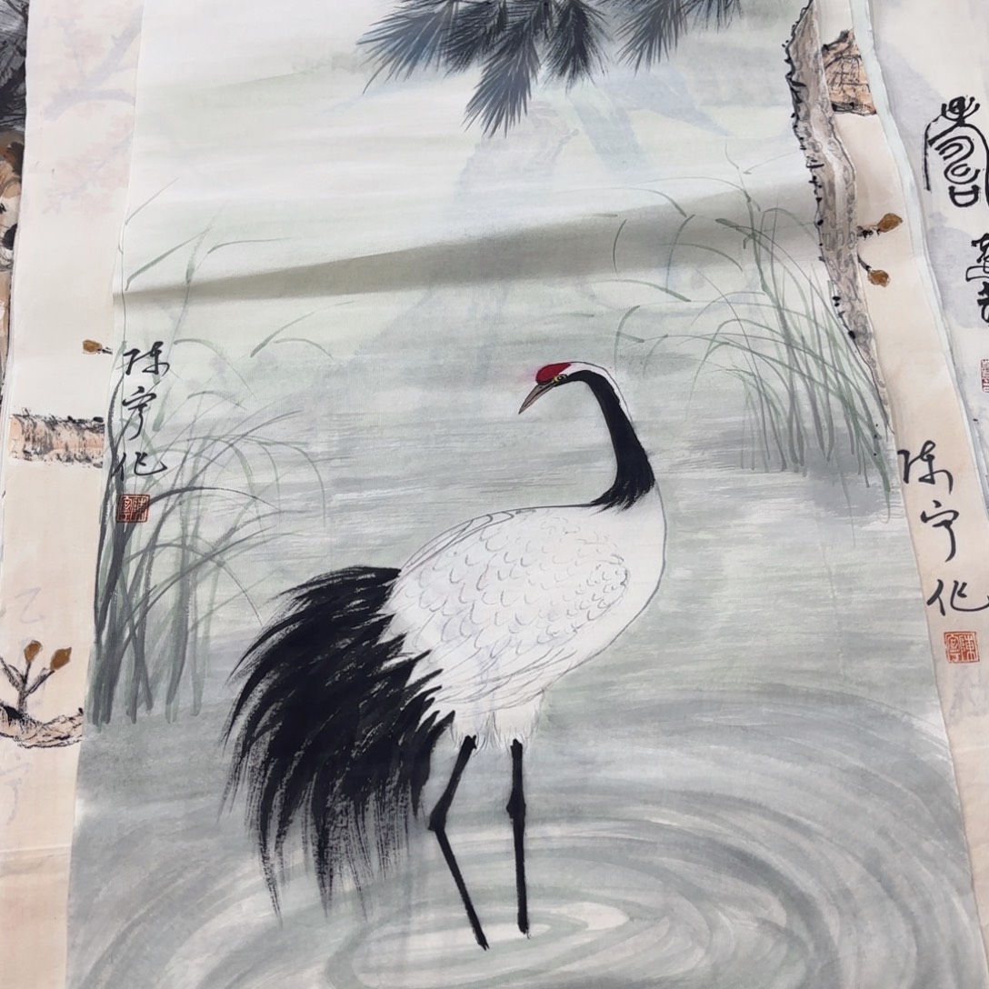 国画国画老师作品刘