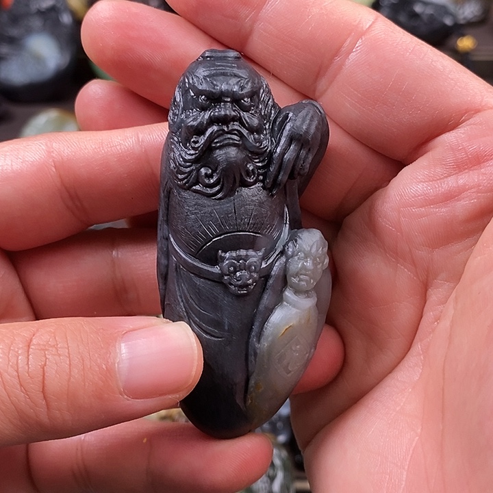 和田玉把件未镶嵌