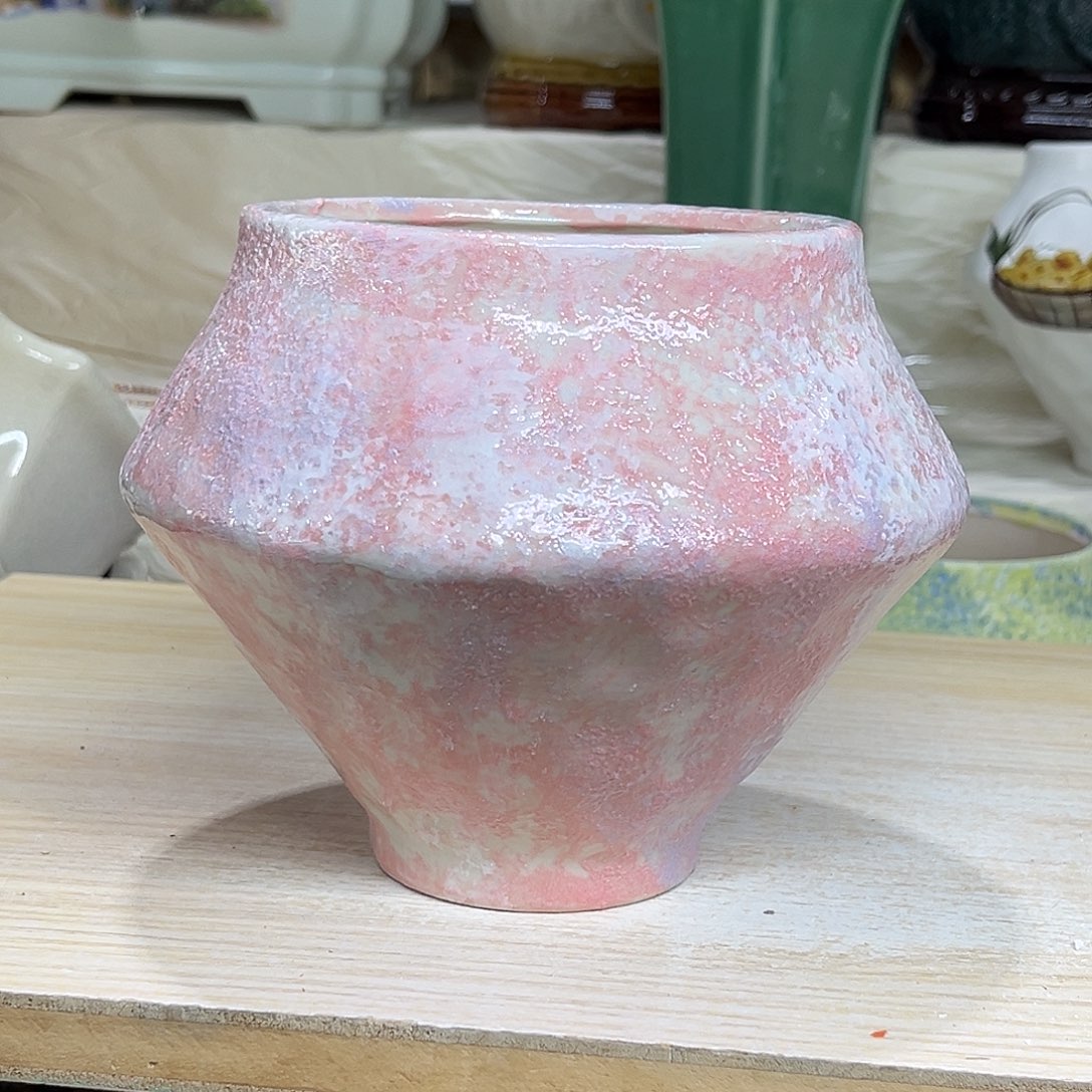 陶瓷绿植多肉微瑕花盆外口径：11*14