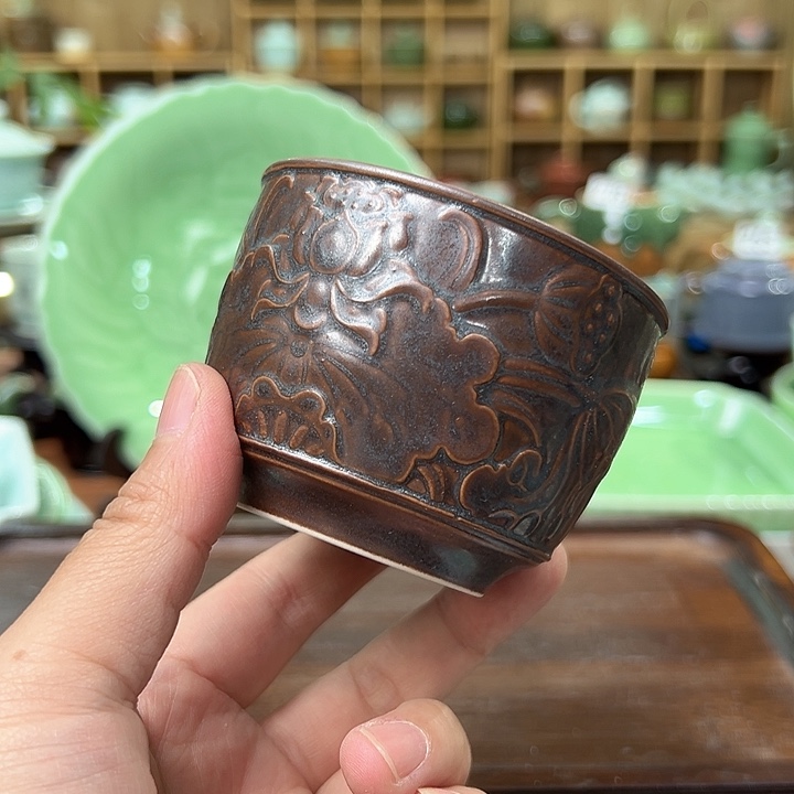 龙泉敬悦青瓷青瓷品茗杯