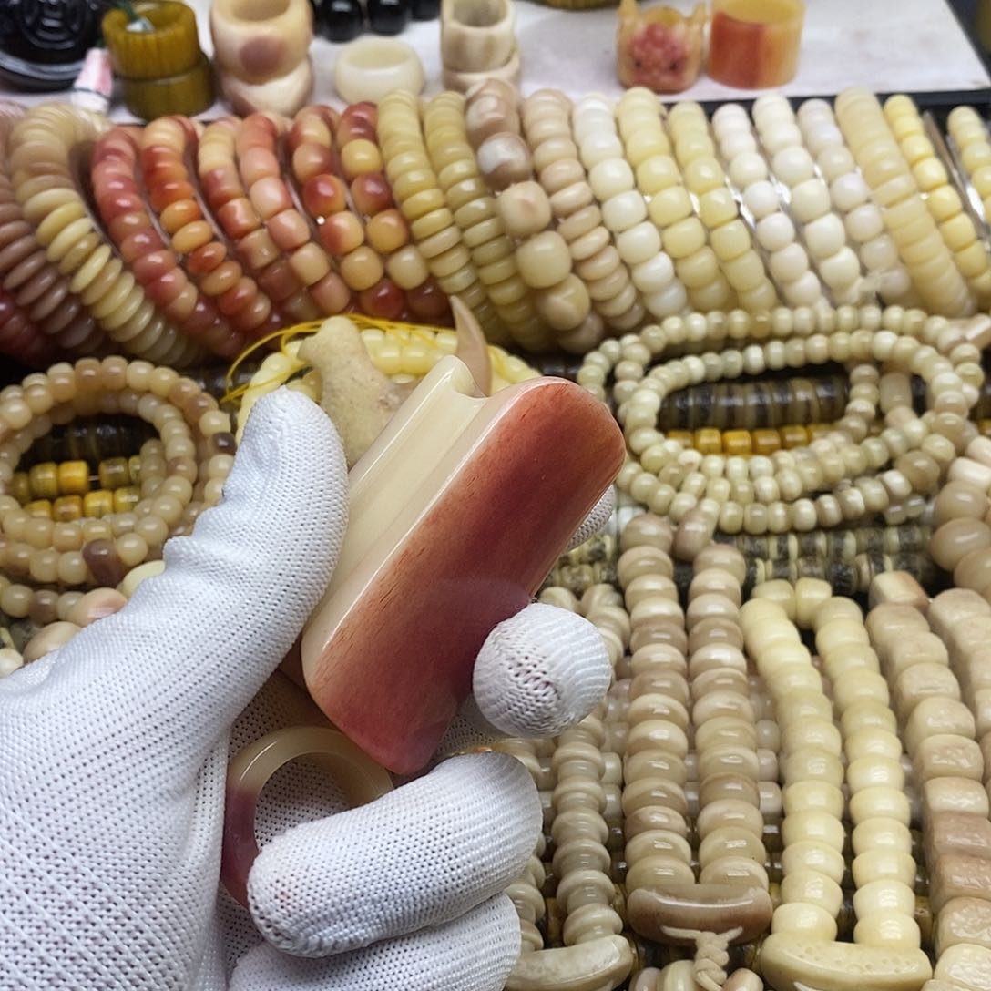 驼骨手串/手链好*，精美人工养殖驼骨