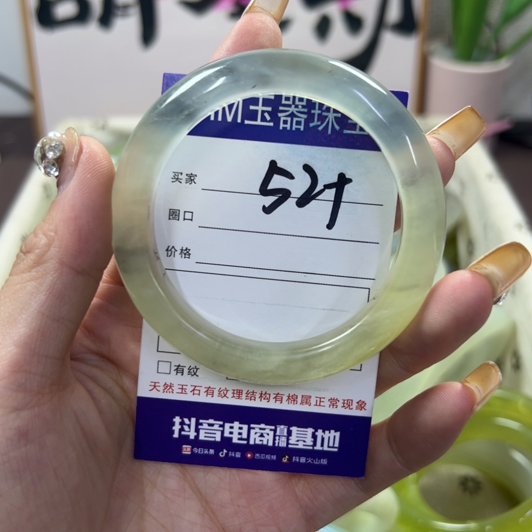 蛇纹石玉手镯未镶嵌433