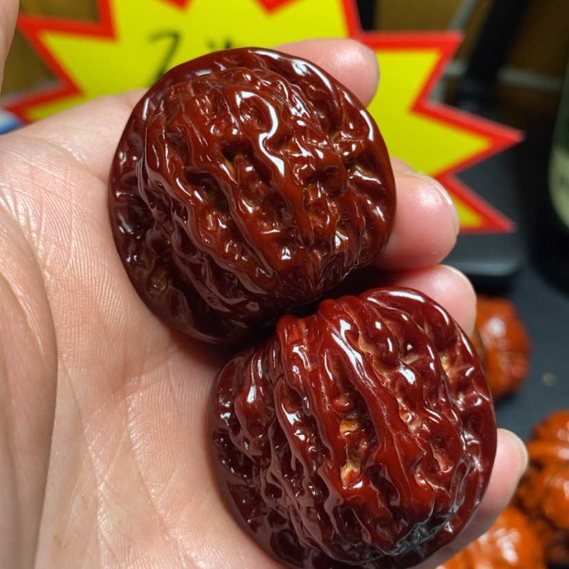 【闪购商品】文玩核桃吊坠38四座楼