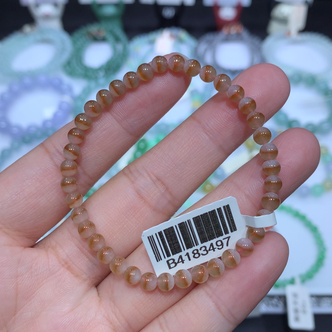 翡翠未镶嵌手串天然