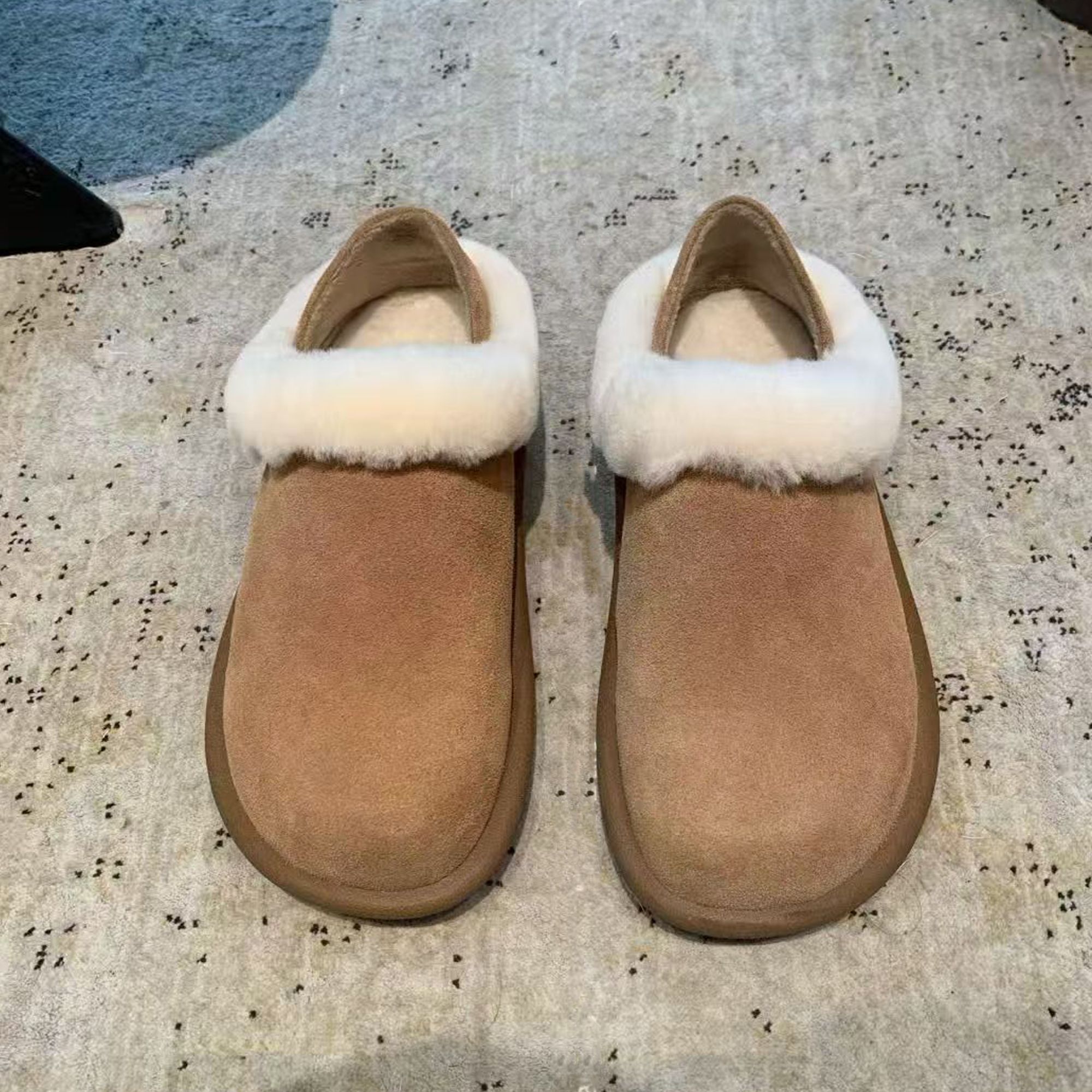 软萌棕绒小窝鞋软萌棕绒小窝鞋