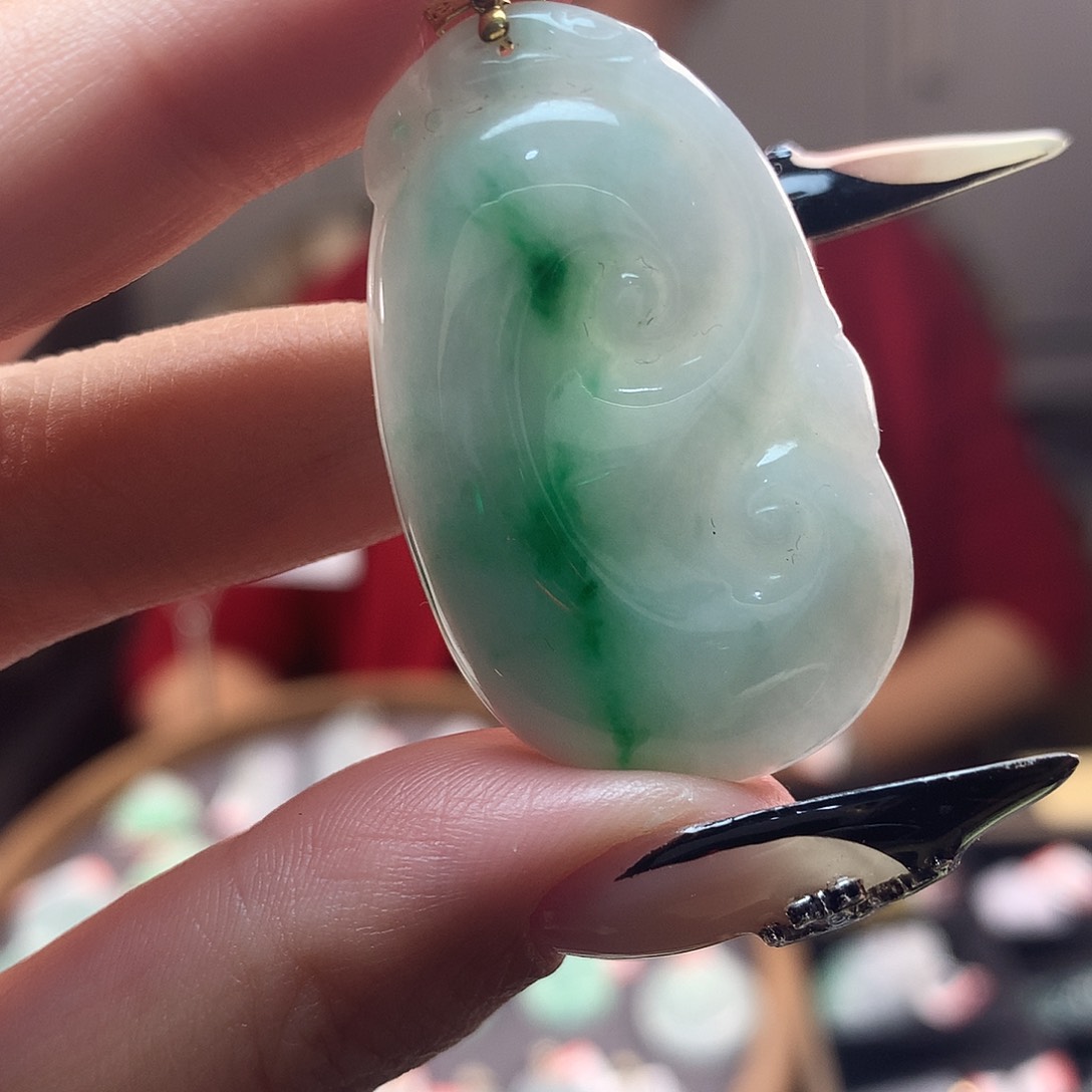 未镶嵌挂件翡翠如意