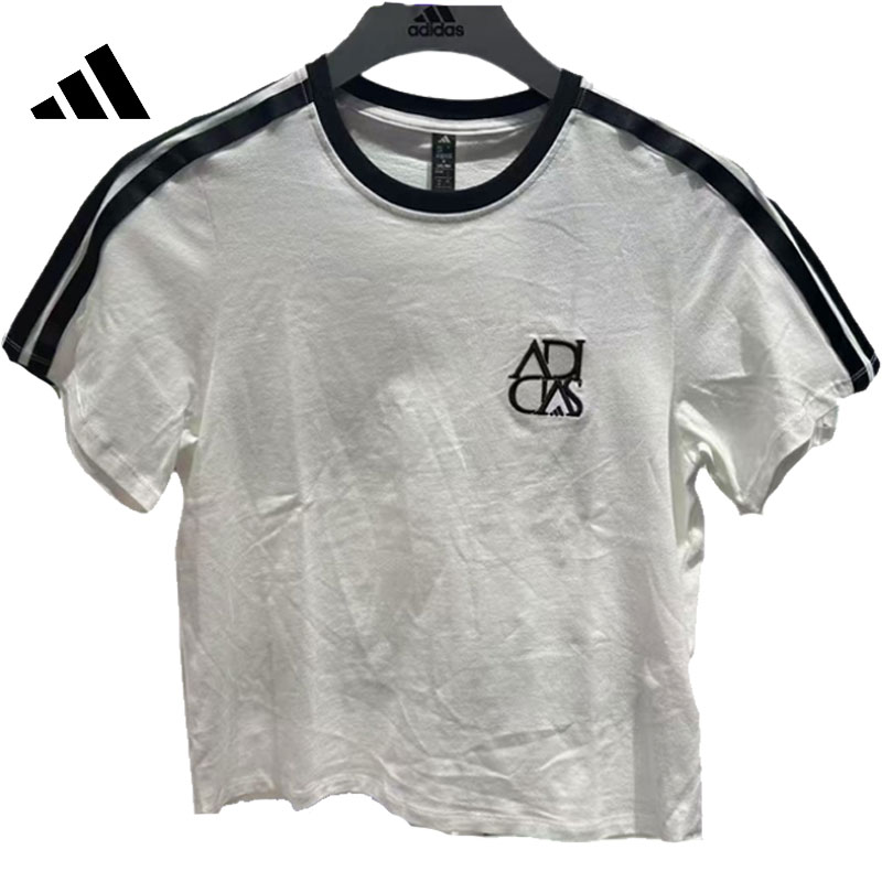 adidas阿迪达斯女子运动休闲短袖T恤JY7627