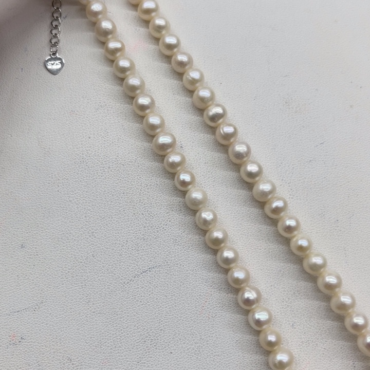 淡水珍珠未镶嵌颈饰00764