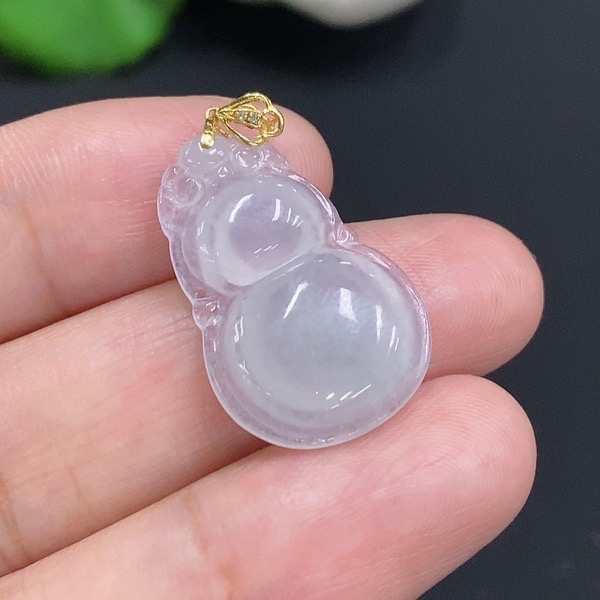 D37-天然A货翡翠-葫芦