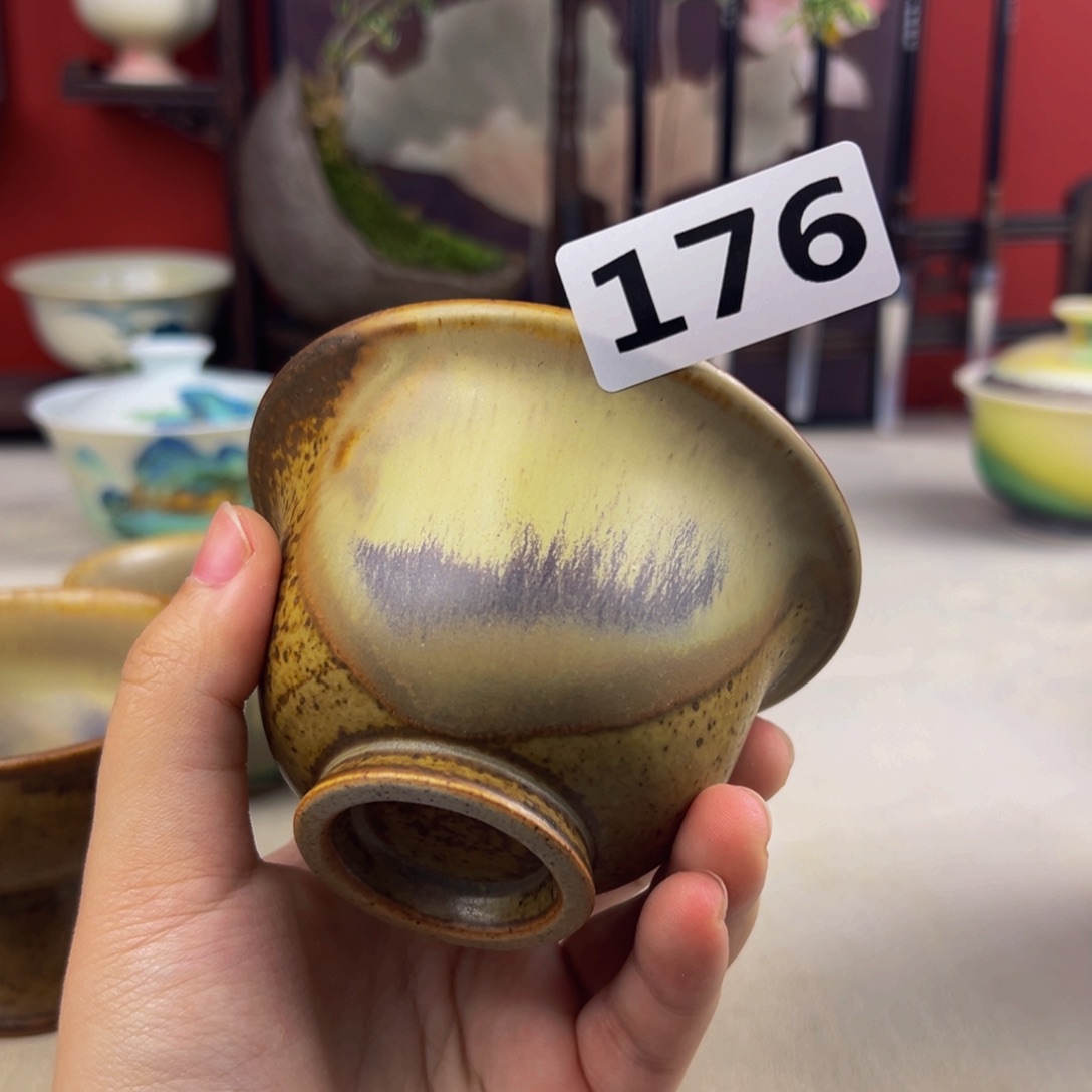 杯子纯手工柴烧主人杯