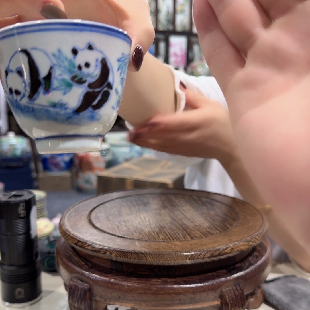 摆件瓷///////景德镇陶瓷瓷器。杯。