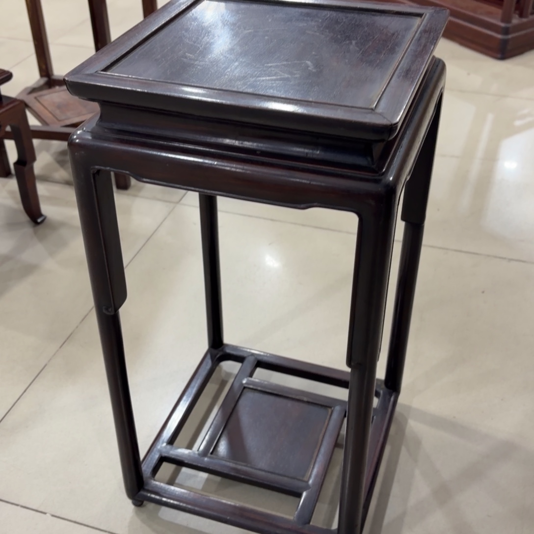 红酸枝木类家具般若中古美术工艺品